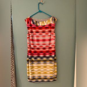 CL Trina Turk shift. Beautiful, bright colors and so comfortable.